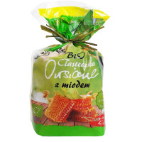 Fursecuri din fulgi de ovăz cu miere fără zahăr BIO 150 g