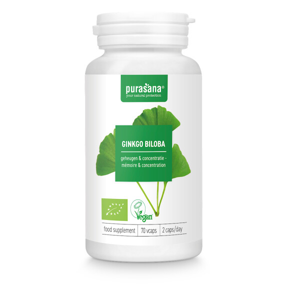 Ginkgo biloba BIO 70 capsule (250 mg)