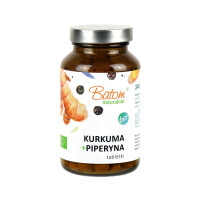 Turmeric + piperină BIO 240 comprimate 120 g - BATOM