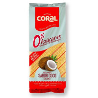 Vafe cu cremă de nucă de cocos fără zahăr adăugat 150 g