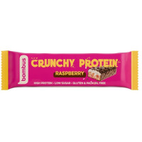 Fără gluten zmeură Crunchy Protein bar 50 g