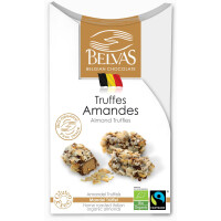 Ciocolată belgiană cu trufe cu migdale comerț echitabil fără gluten BIO 100 g