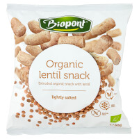 Chipsuri de linte ușor sărate fără gluten BIO 60 g