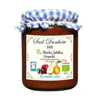 Fără zahăr Prune - Mere - Pere Bio 270 g