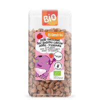 Jeleuri de fructe fără adaos de zahăr măr - căpșuni, fără gluten BIO 400 g - BIO minki