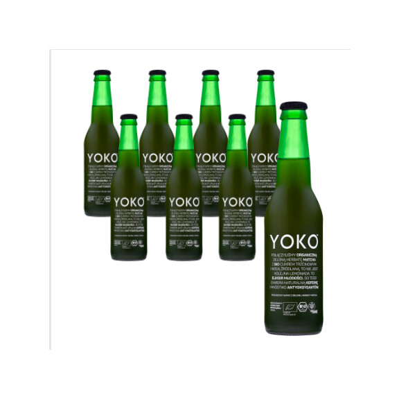 Set de 8 x Matcha Bio 330 ml - Yoko
