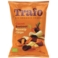 Chipsuri de legume prăjite fără gluten BIO 75 g