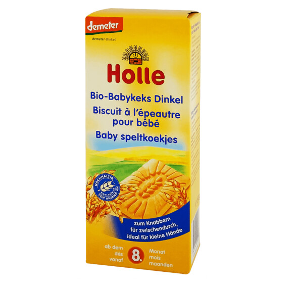 Biscuiți din spelta de la 8 luni Demeter BIO 150 g - Holle