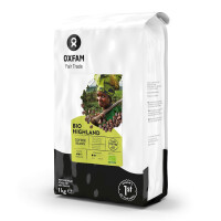 Arabica 100 % boabe de cafea din comerț echitabil BIO 1 kg