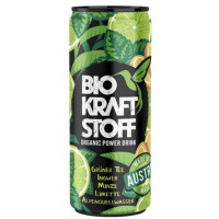 Ceai verde - băutură răcoritoare cu aromă de ghimbir, lămâie și mentă Bio 250 ml - Biokraftstoff