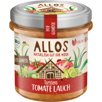 Pastă de legume fără gluten cu roșii și praz BIO 135 g