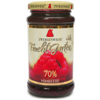 Mousse de zmeură fără gluten (70% fructe) BIO 225 g