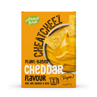 Sos de legume sau dip "CHEATCHEEZ Cheddar" Cultured Foods, 72g