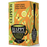 Ceai de lămâie cu ghimbir și piper negru BIO (20 x 2,25 g) 45 g