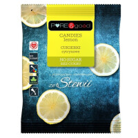 Bomboane de lămâie cu stevia, fără zahăr 50g