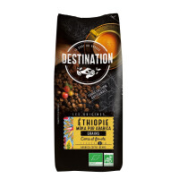 Arabica 100% Etiopia Fair For Life cafea boabe BIO 1 kg - Destinație
