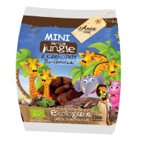 Mini biscuiți cu chipsuri de ciocolată Jungle BIO 100 g