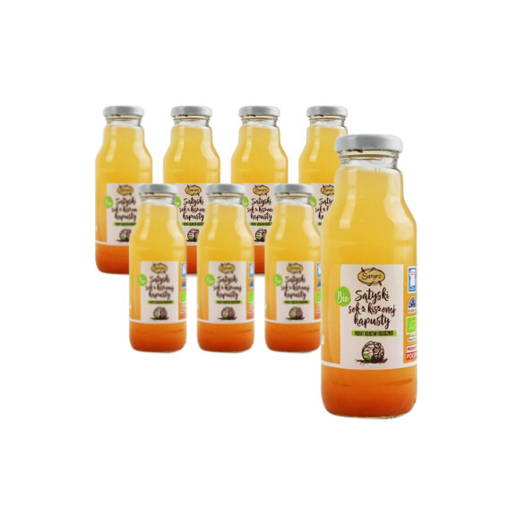 KIT 8 x suc de varză BIO 300 ml