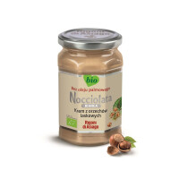 Cremă de alune albe fără gluten bio 250 g - Nocciolata