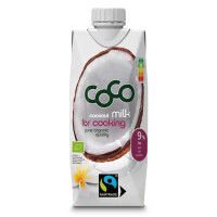 Lapte de cocos - băutură gătită din nucă de cocos fără adaos de zaharuri bio 500 ml - Coco (Dr Martins)