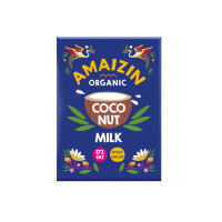 Lapte de nucă de cocos - băutură din nucă de cocos fără gumă de guar (17% grăsime) bio 500 ml - Amaizin