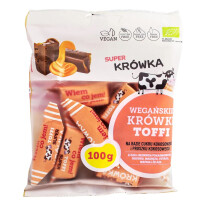 Fudge fără gluten cu aromă de caramel bio 100 g - Me Gusto (super fudge)