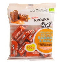Fudge cu caramel sărat fără gluten bio 100 g - Me Gusto (super fudge)