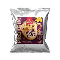 Tort proteic de vanilie cu bucăți de ciocolată fără gluten 60g - Amylon