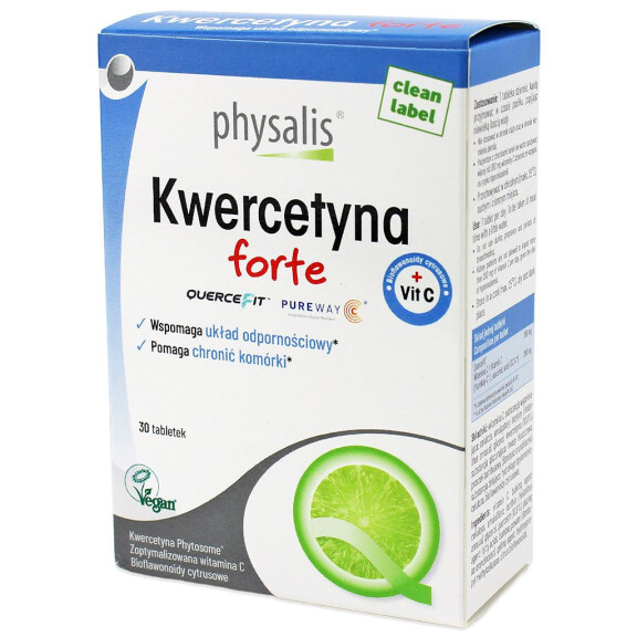 Quercetin forte 30 comprimate - PHYSALIS