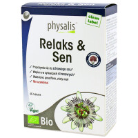 Tablete de relaxare și somn Bio 45 buc. - PHYSALIS