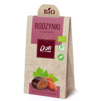 Sultane fără gluten acoperite cu ciocolată bio 50 g - DOTI