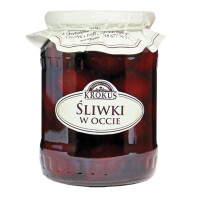 Prune în oțet fără gluten 500 g (250 g) - Krokus