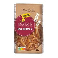 Paste (făină integrală de griș) penne 400 g - Novelle