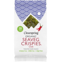 Seaveg chipsuri de alge marine fără gluten cu aromă de chilli BIO 4 g