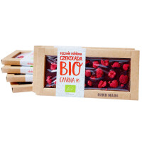 Ciocolată de desert cu zmeură BIO 53 g