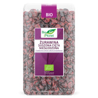 Afine uscate tăiate neîndulcite Bio 1 Kg