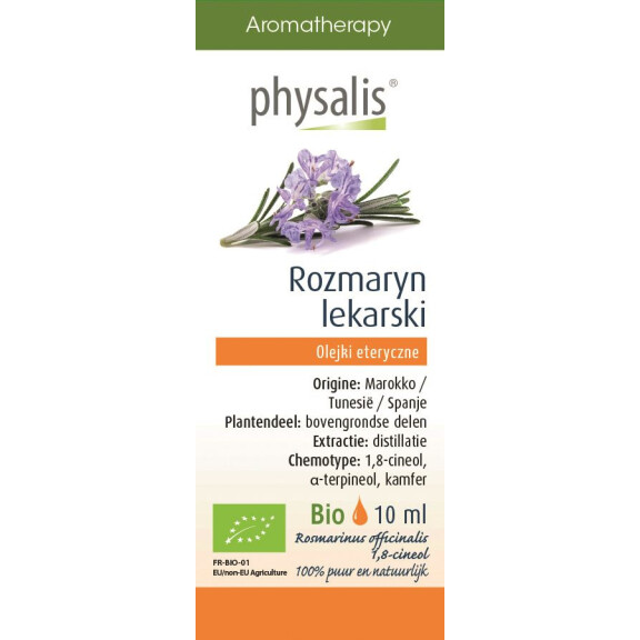 Ulei esențial de rozmarin (Rozemarijn) Bio 10 ml