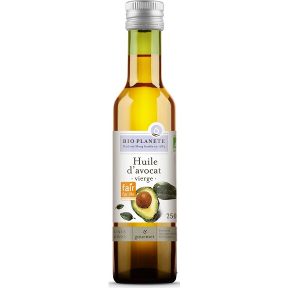 Ulei presat la rece din pulpă de avocado BIO 250 ml