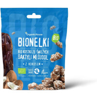 Praline de curmale cu fulgi de nucă de cocos fără gluten BIO 50 g