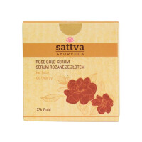Serum de față de trandafir cu aur 15 ml - Sattva