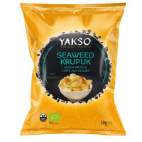 Alge Wakame prăjite (krupuk) bio 50 g - YAKSO