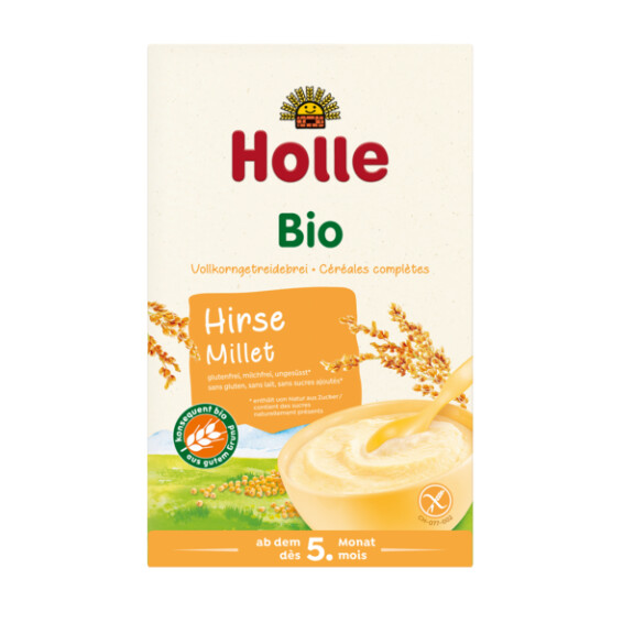 Terci de mei integral fără zaharuri adăugate fără gluten de la 5 luni BIO 250 g - Holle