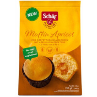 Brioșă cu caise - brioșe cu caise fără gluten 250 g - Schar