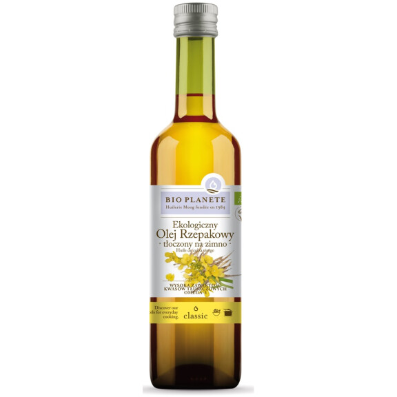 Ulei de rapiță presat la rece 500 ml - Bio Planet