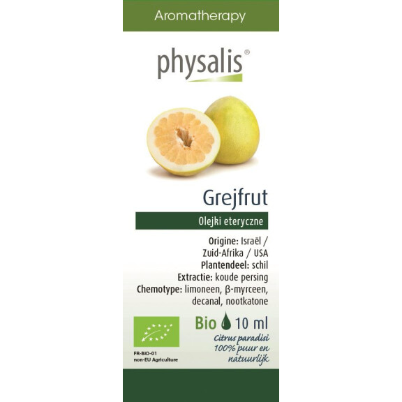 Ulei esențial de grapefruit (pompelmoes) BIO 10 ml