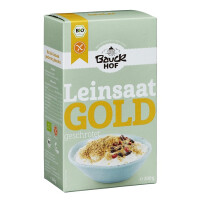 Lintea aurie măcinată fără gluten BIO 200 g