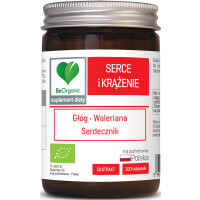 Tablete pentru susținerea inimii și a circulației BIO 100 buc. (500 mg) - Be Organic