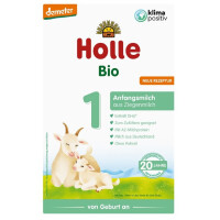Lapte de capră pentru sugari 1 pentru bebeluși de la naștere bio 400 - Holle