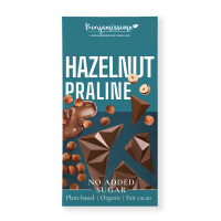 Ciocolată cu alune fără zahăr adăugat fără gluten bio 60 g - Benjamissimo