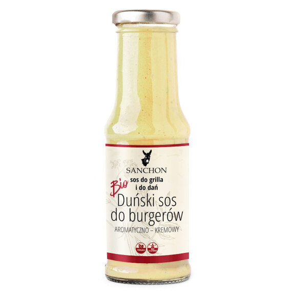 Sos de burger vegan fără gluten bio 210 ml - SANCHON